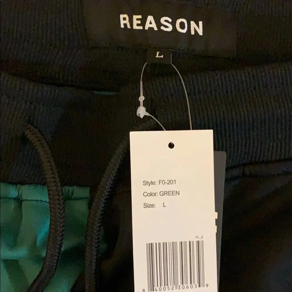 Reason Green Logo Joggers Sweatpants - Picture 7 of 9